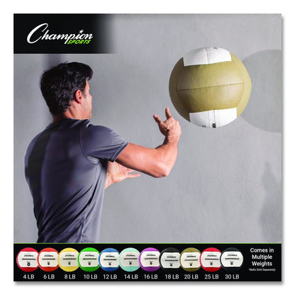 Rhino Promax Medicine Ball, 30 lb, Black
