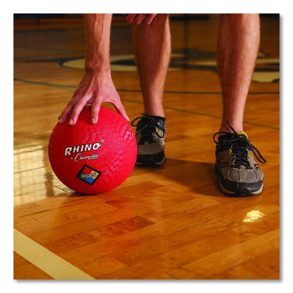 8.5" Playground Ball Set with Air Pump, Assorted Colors, 6/Set