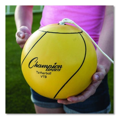 Deluxe Tether Ball Set, Tetherball/102" Cord/(4) 24" Telescoping Poles/Carry Bag/Pump with Needle