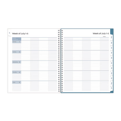 Teacher Dots CYO Cover Weekly/Monthly Lesson Planner, 9 Classes, Multicolor Cover, 11 x 8.5, 12-Month (July-June), 2025-2026