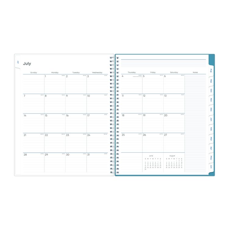 Teacher Dots CYO Cover Weekly/Monthly Lesson Planner, 9 Classes, Multicolor Cover, 11 x 8.5, 12-Month (July-June), 2025-2026