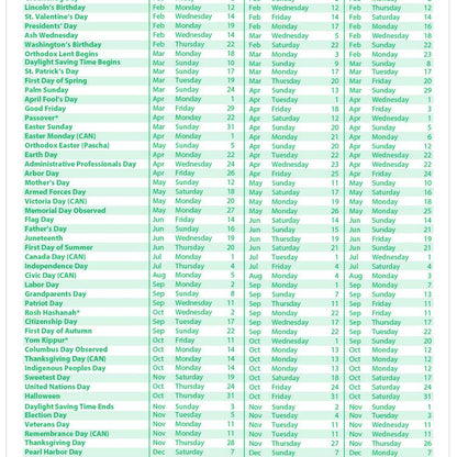 100% Recycled MonoBright Monthly/Weekly Planner, 11 x 8.5, Green/Gold Cover, 12-Month (July to June): 2025 to 2026