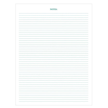 100% Recycled MonoBright Monthly/Weekly Planner, 11 x 8.5, Green/Gold Cover, 12-Month (July to June): 2025 to 2026