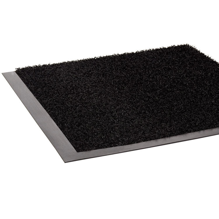 Jasper Indoor/Outdoor Scraper Mat, Black Cut Pile Nylon Surface, 48" x 72"