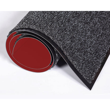 Marathon Wiper/Scraper Mat, Rectangular, Anthracite/Black Textured Needle-Punch Surface, 48" x 72"