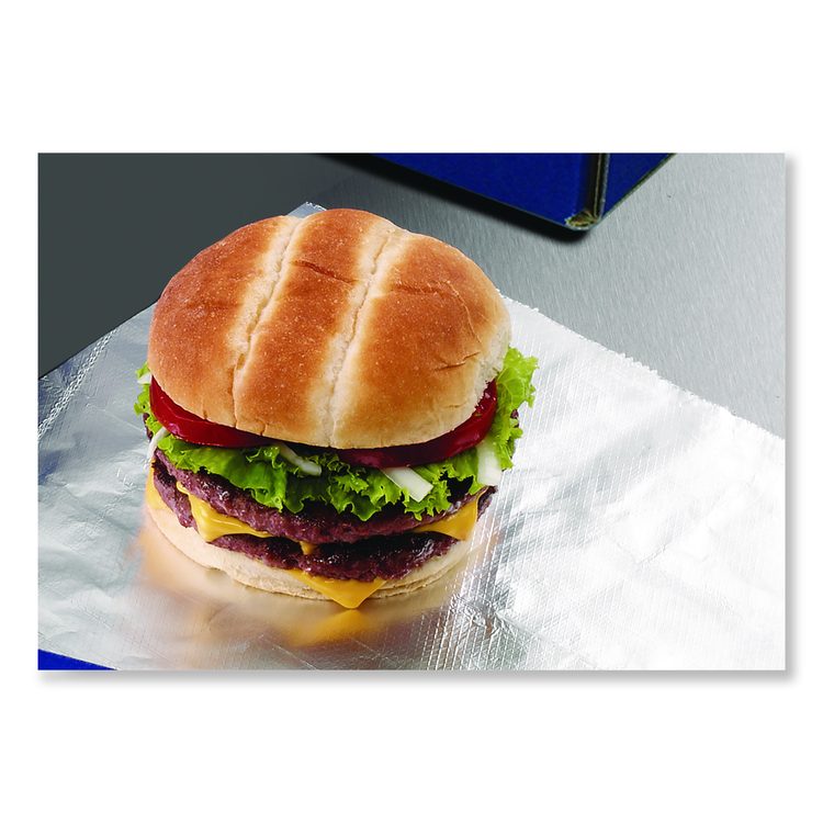 Medallion Interfolded Foil Sheets, 12 x 10.75, 500/Box, 6 Boxes/Carton