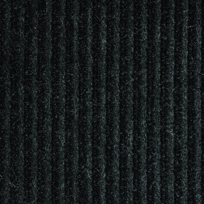 Needle-Rib Wiper/Scraper Mat, Rectangular, Charcoal Gray Ribbed Surface, 36" x 60"