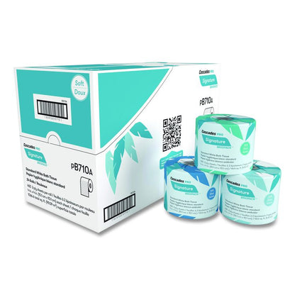 Signature Bath Tissue, Septic Safe, 2-Ply, White, 400 Sheets/Roll, 24 Rolls/Carton
