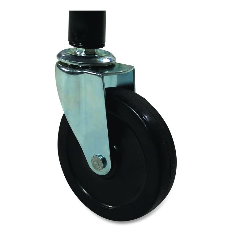 Double-Sided Lockable Ball Locker, Metal, 176 lb Capacity, 24 x 59 x 37, Black