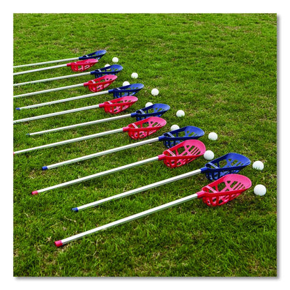 Soft Lacrosse Set, 6 Balls/12 Sticks