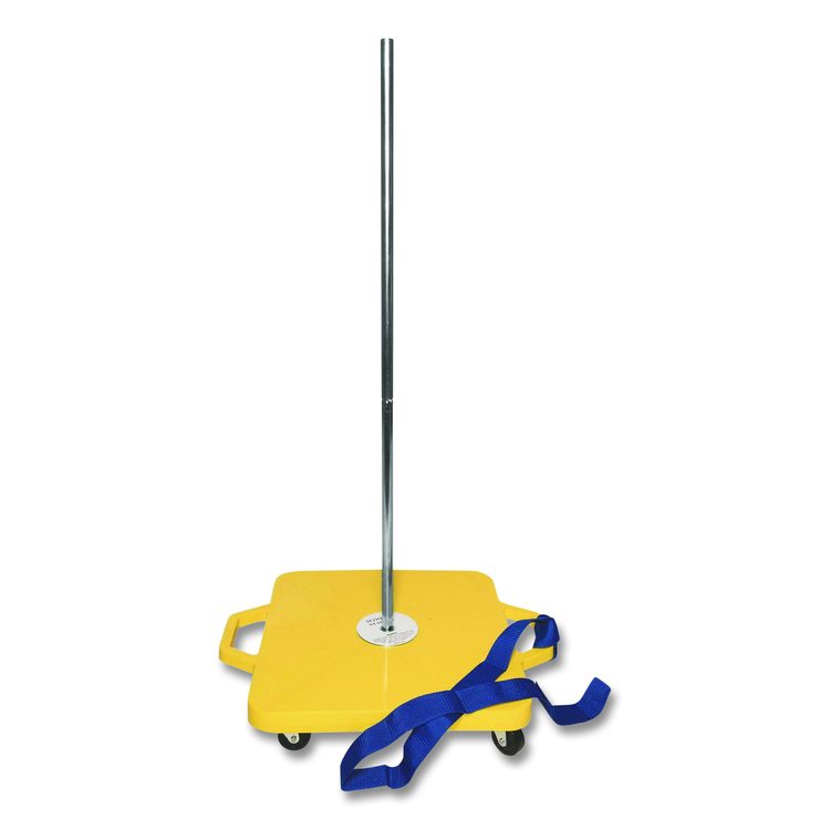 Scooter Stacker, Plastic, 176 lb Capacity, 21 x 16 x 39, Silver/Yellow