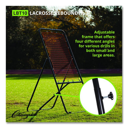 Lacrosse Ball Rebounder, 80" x 3 ft, 1.25" dia Frame