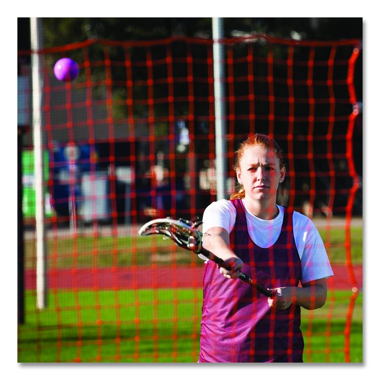 Lacrosse Ball Rebounder, 80" x 3 ft, 1.25" dia Frame