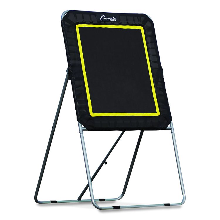 Deluxe Lacrosse Ball Rebounder, 6 ft  x 3 ft, 1.5" dia Frame
