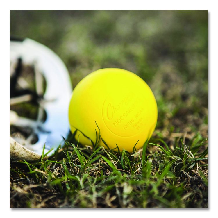 Bucket of Lacrosse Balls, Official Size, Yellow, 36 Balls/Bucket