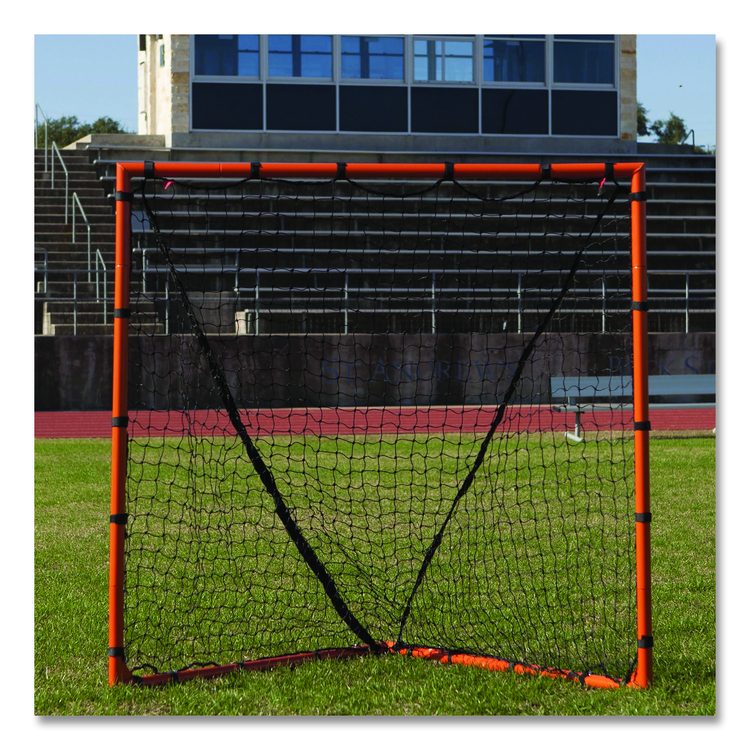 Backyard Lacrosse Goal and Net, 4 ft x 4 ft, 1.25" dia Frame