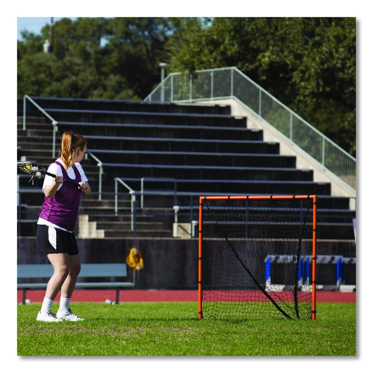 Backyard Lacrosse Goal and Net, 4 ft x 4 ft, 1.25" dia Frame