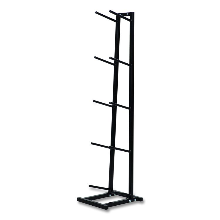 Single Medicine Ball Tree, 11" x 15" x 52", Black