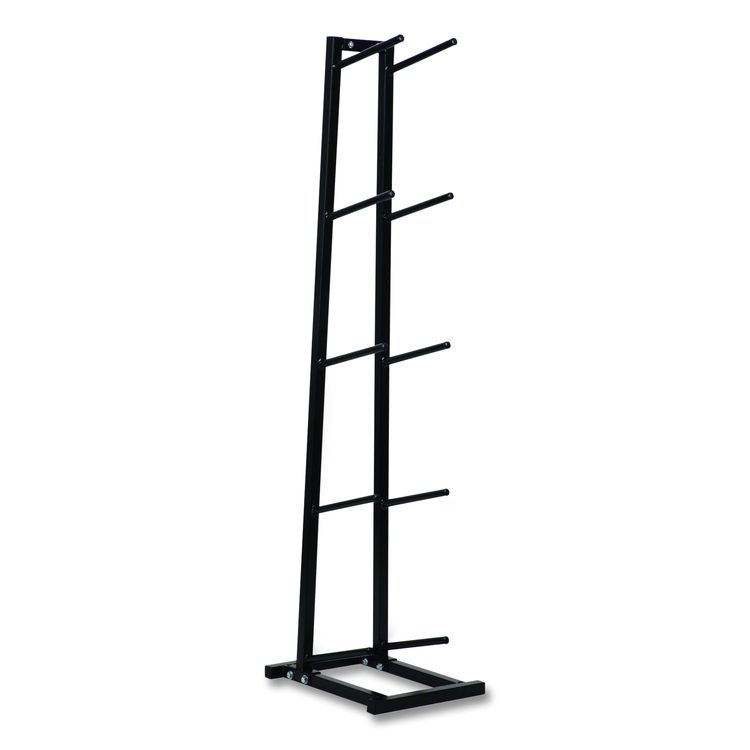 Single Medicine Ball Tree, 11" x 15" x 52", Black