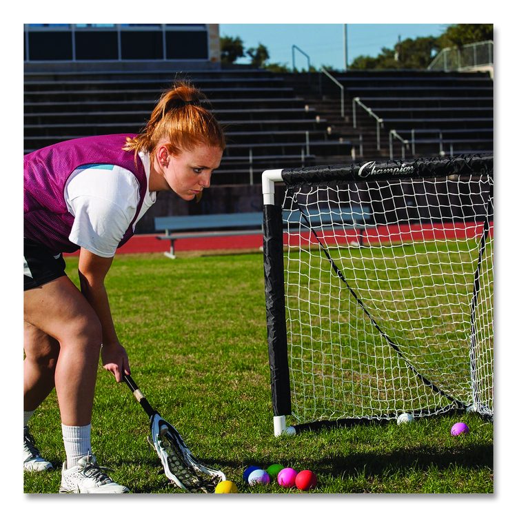 Mini Lacrosse Goal, 3 ft  x 3 ft, 1.5" dia Frame