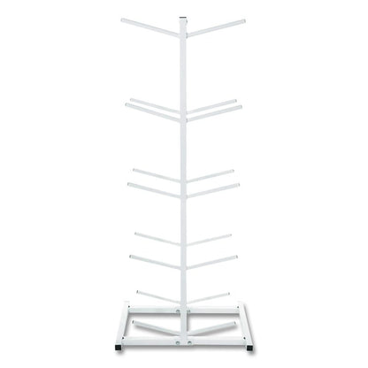 Double Medicine Ball Tree, 12" x 23" x 51", White