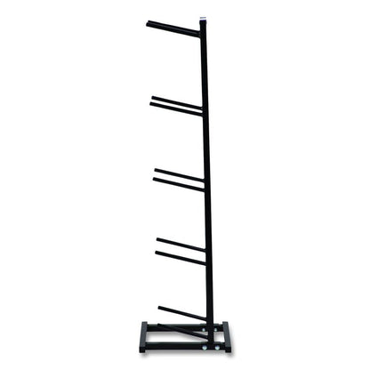 Single Medicine Ball Tree, 11" x 15" x 52", Black