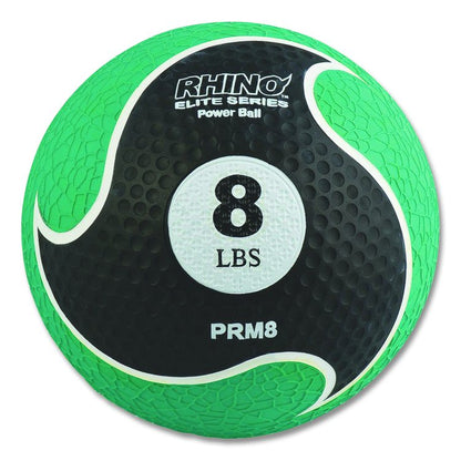 Rhino Elite Medicine Ball, 8 lb, Green