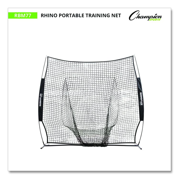 Rhino Portable Training Net, 7 ft x 7 ft