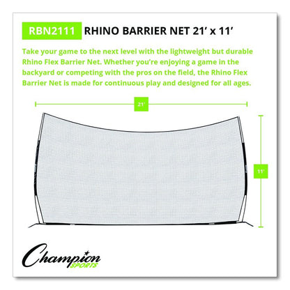 Rhino Flex Barrier Net, 21 ft  x 11 ft