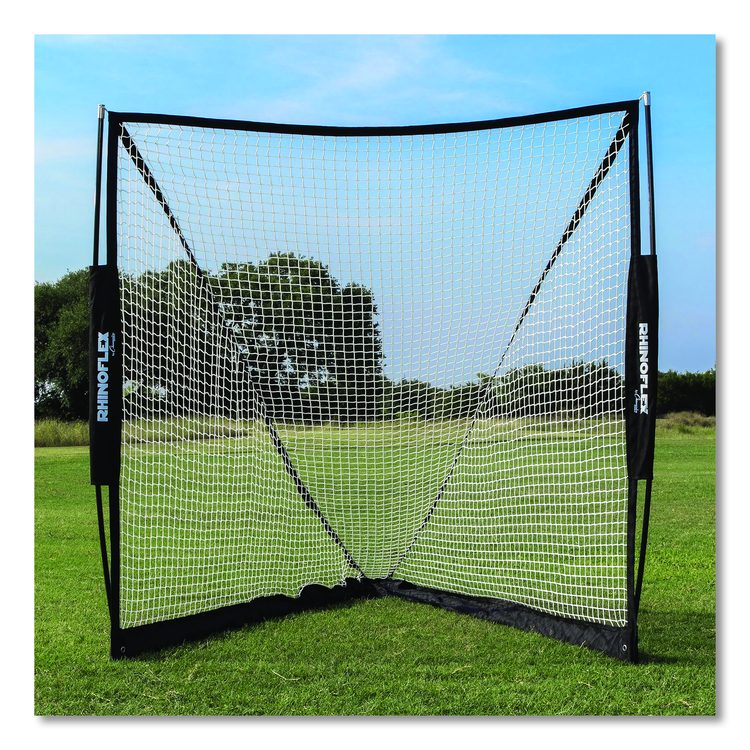 Rhino Flex Lacrosse Goal, 6 ft x 6 ft, 1" dia Frame