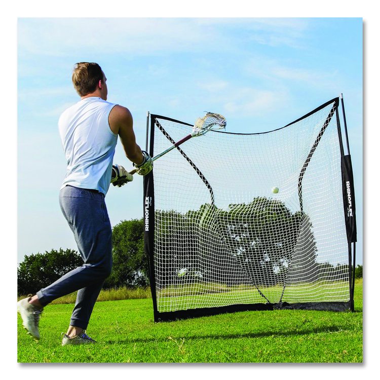 Rhino Flex Lacrosse Goal, 6 ft x 6 ft, 1" dia Frame