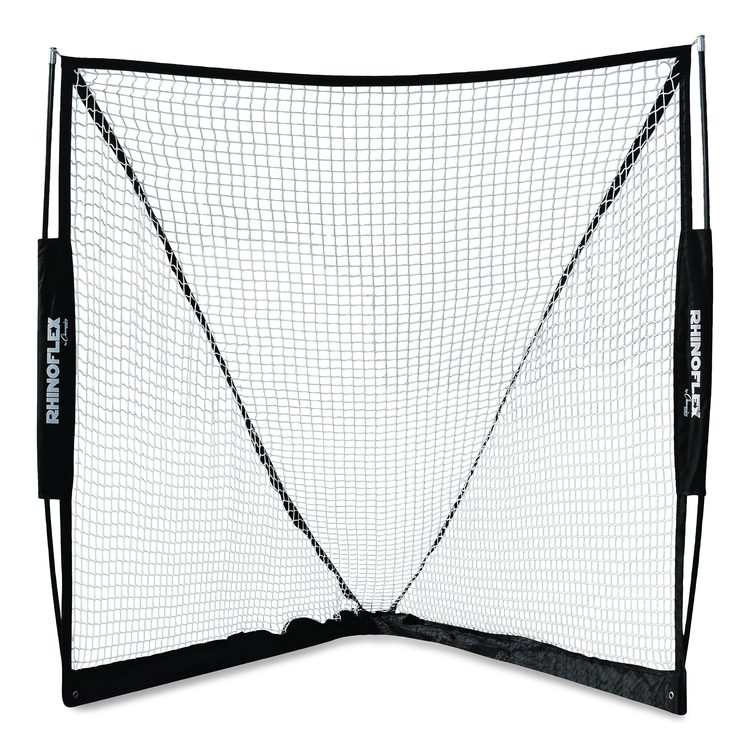 Rhino Flex Lacrosse Goal, 6 ft x 6 ft, 1" dia Frame