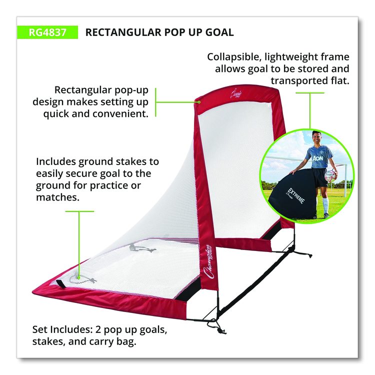Rectangular Pop-Up Goal, 48"  x 37"