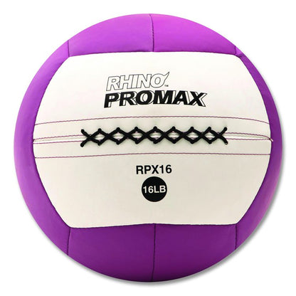 Rhino Promax Medicine Ball, 16 lb, Purple