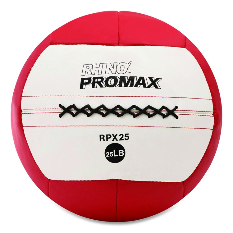Rhino Promax Medicine Ball, 25 lb, Red