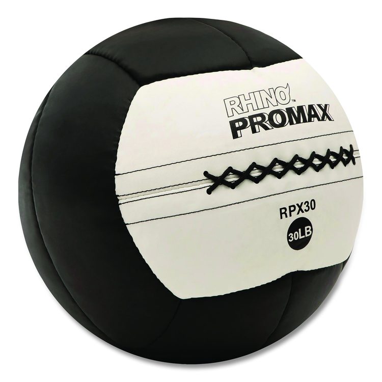 Rhino Promax Medicine Ball, 30 lb, Black