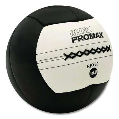 Rhino Promax Medicine Ball, 30 lb, Black