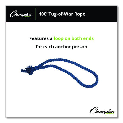 Tug-of-War Rope, 100 ft, 1" dia