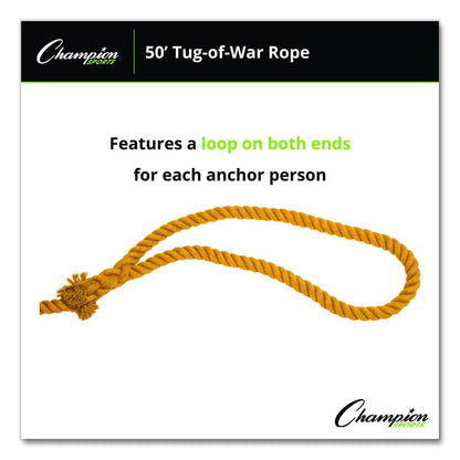 Tug-of-War Rope, 50 ft, 1" dia