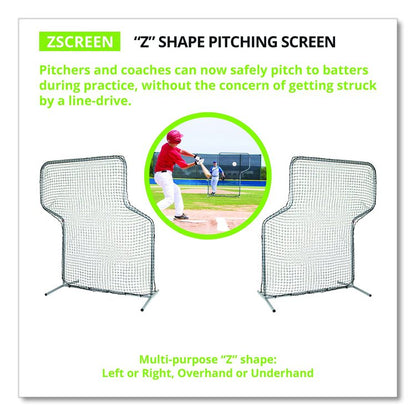 Z Pitching Screen, 7 ft x 5 ft