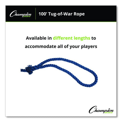 Tug-of-War Rope, 100 ft, 1" dia