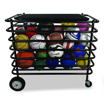 Ultimate Lockable Ball Locker, 24" x 44" x 39", Black