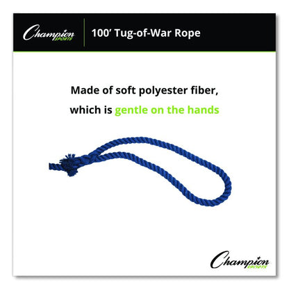 Tug-of-War Rope, 100 ft, 1" dia