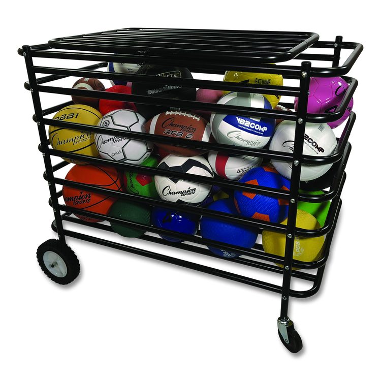Ultimate Lockable Ball Locker, 24" x 44" x 39", Black