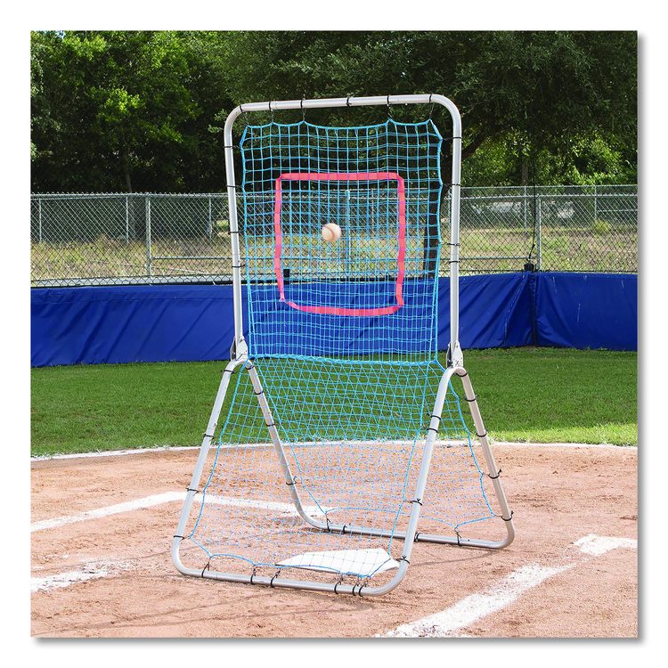 Multi-Sport Pitch Back Screen, 72" x 42", 1.25" dia frame