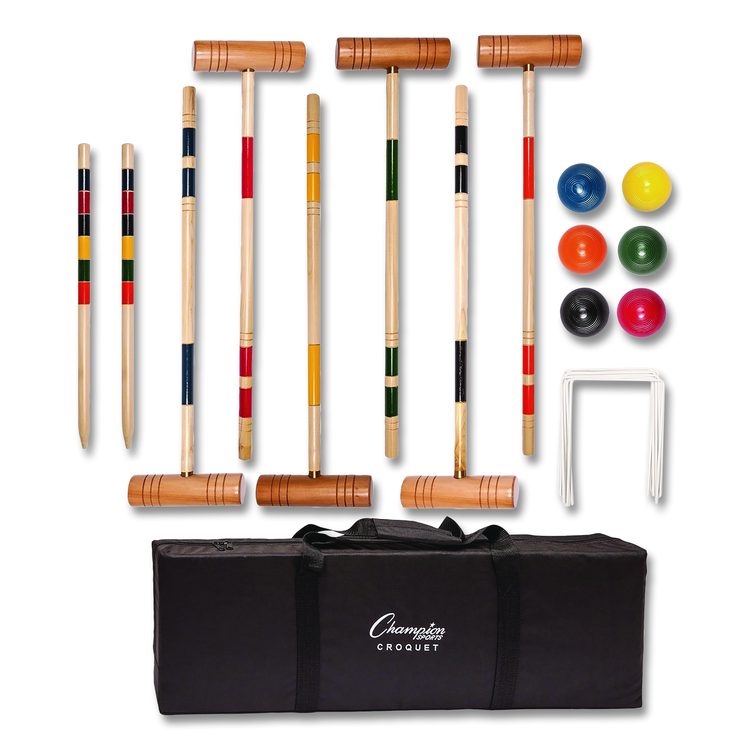 Deluxe Croquet Tournament Set, with Carry Bag