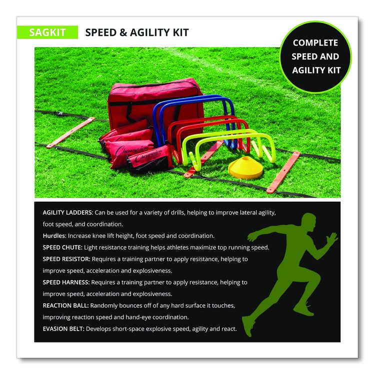 Speed and Agility Kit, with Carry Bag