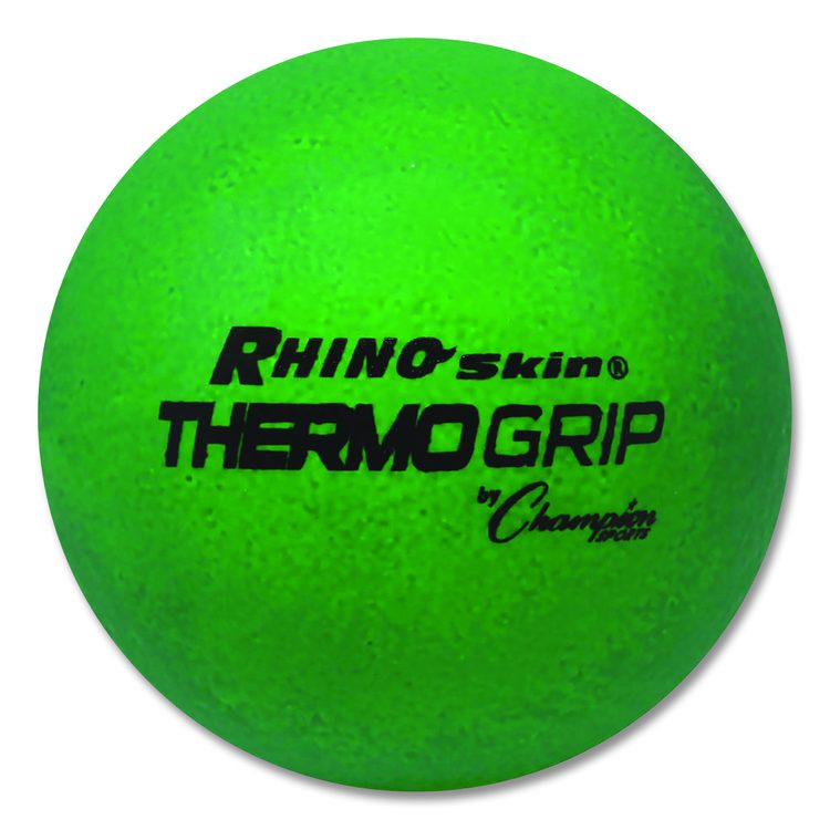 Rhino Skin Luminous, Spider and ThermoGrip Dodgeball Set, 6.3" Diameter, Assorted Colors, 6/Set