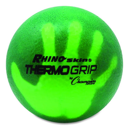 Rhino Skin Luminous, Spider and ThermoGrip Dodgeball Set, 6.3" Diameter, Assorted Colors, 6/Set