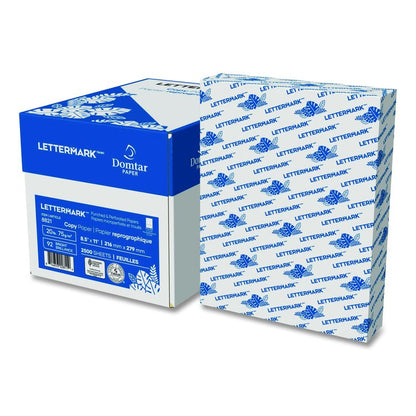 Custom Cut-Sheet Copy Paper, 92 Bright, Micro-Perforated 3.66" from Bottom, 20 lb Bond Weight, 8.5 x 11, White, 500/Ream